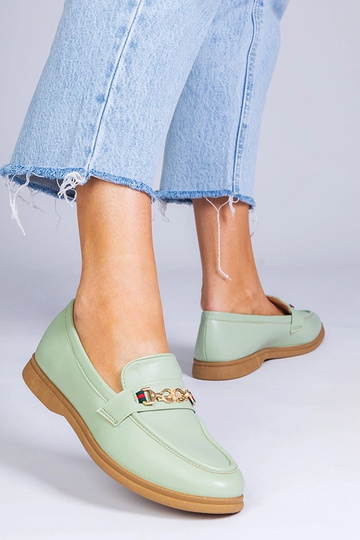 Mocassins verdes com... 2