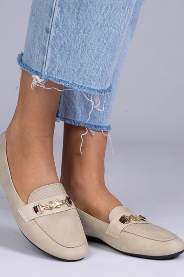 Mocassins cor de areia... 2