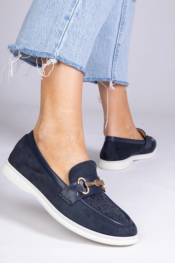 Mocassins azul-escuro de... 2