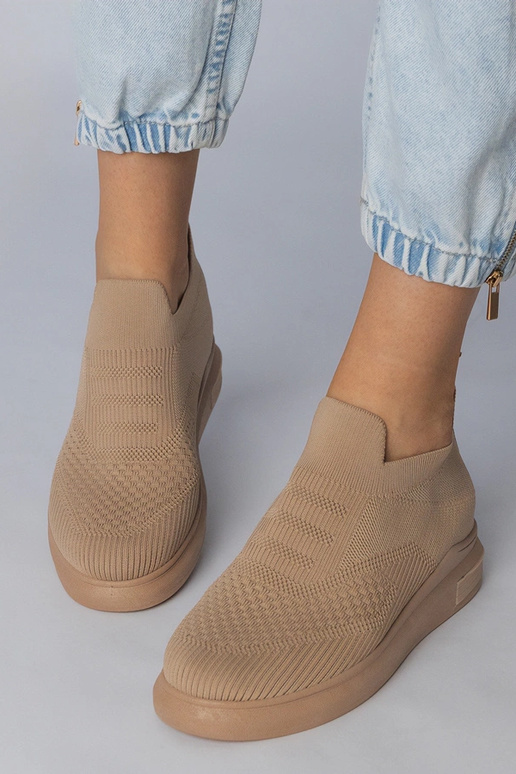 Tênis slip-on marrons, "Merinsa"