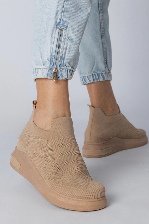 Tênis slip-on marrons, "Merinsa"