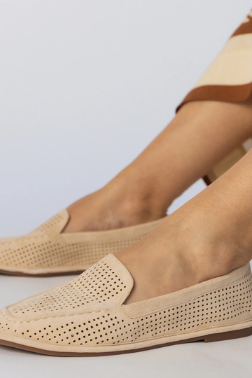 Mocassins caramelo em couro... 2