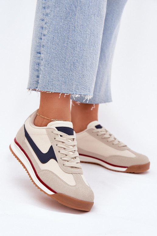 tênis À modalo de tênis Feminino bege Zerina tênis À modalo de tênis Feminino bege Zerina