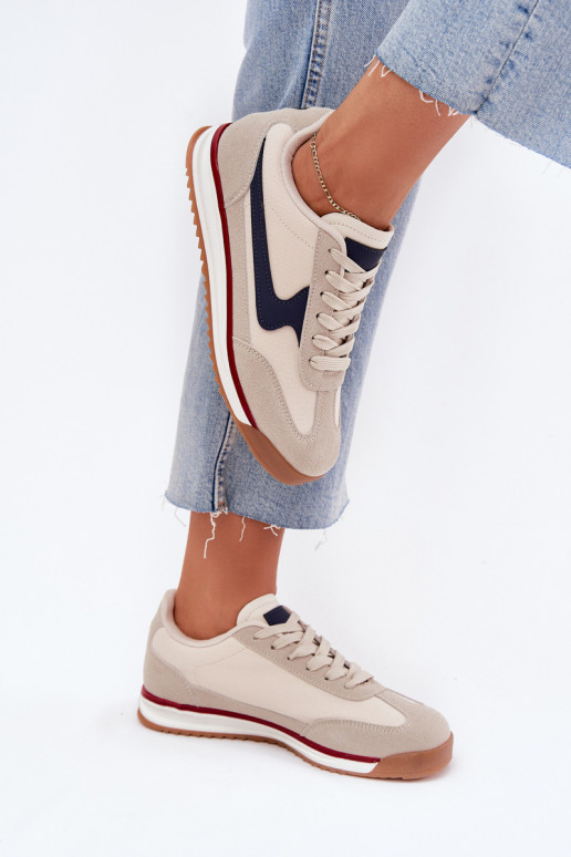 tênis À modalo de tênis Feminino bege Zerina tênis À modalo de tênis Feminino bege Zerina