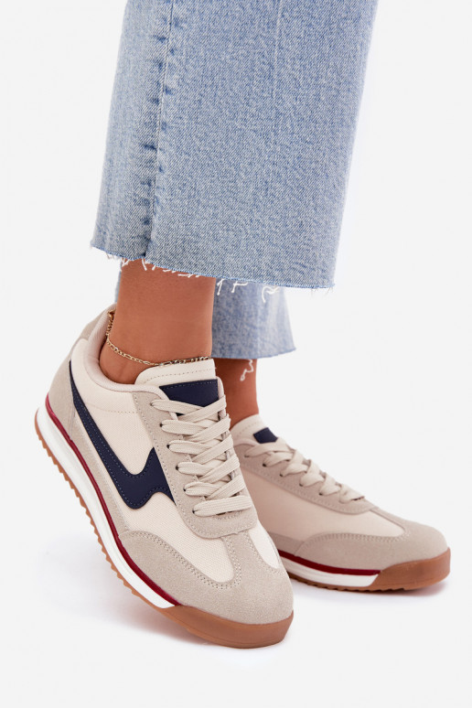 tênis À modalo de tênis Feminino bege Zerina tênis À modalo de tênis Feminino bege Zerina