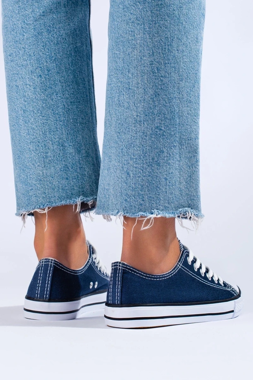 sapatos femininos azul escuro Shelovet