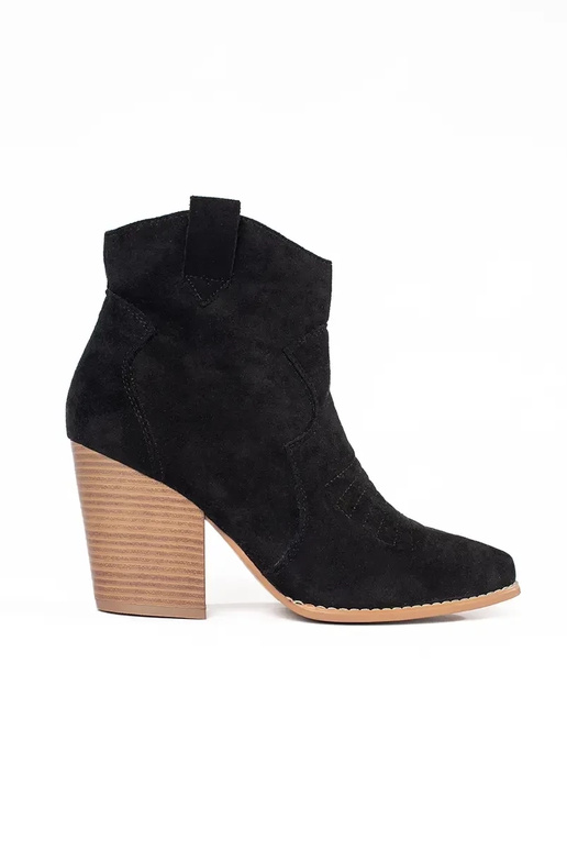 Botas de estilo cowboy com salto