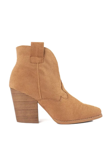 Botas de camurça estilo...