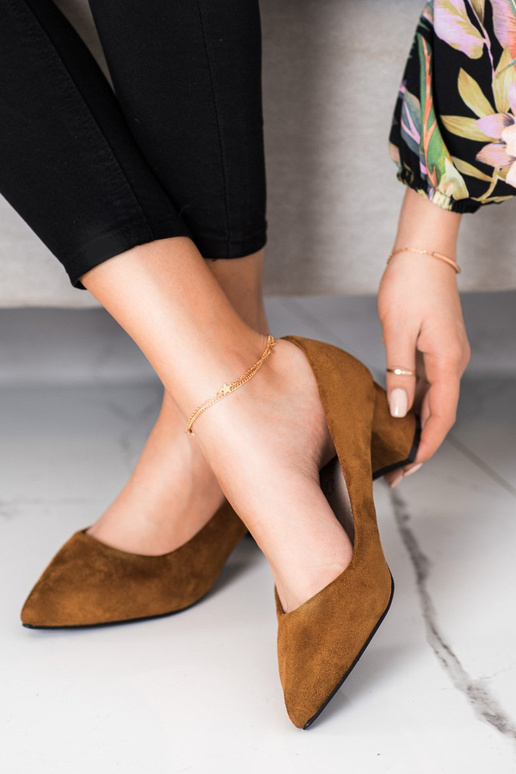 SAPATOS MARRONS PONTUDOS