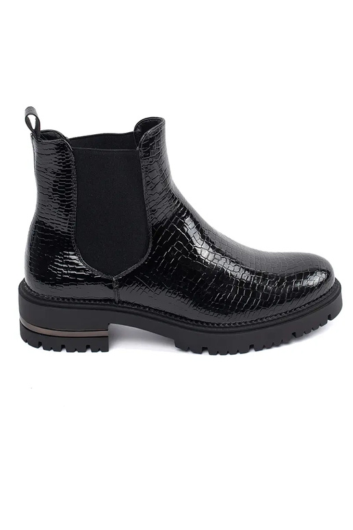 Bota preta estilosa SERGIO LEONE