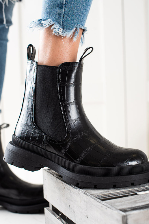 botas Chelsea pretas