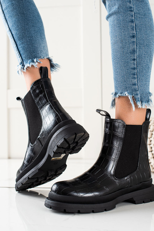 botas Chelsea pretas