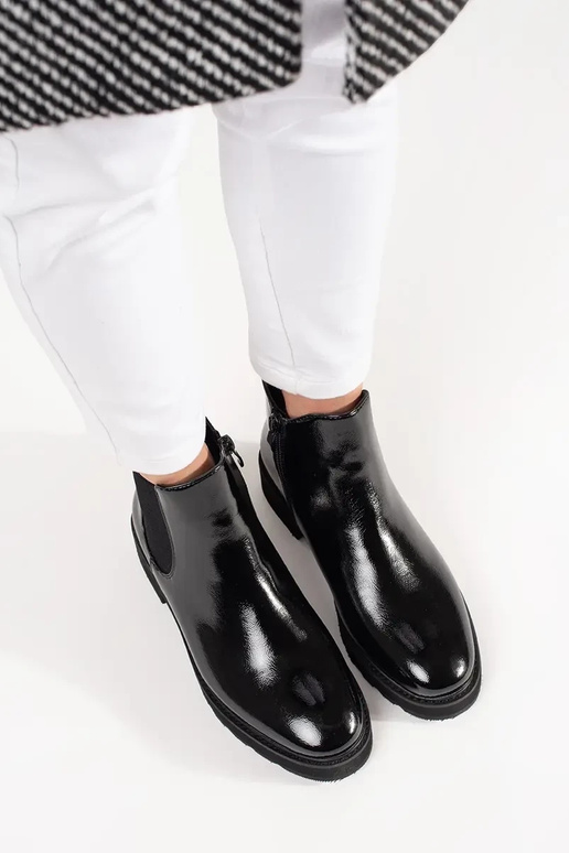 BOTINS PRETOS CLÁSSICOS SERGIO LEONE