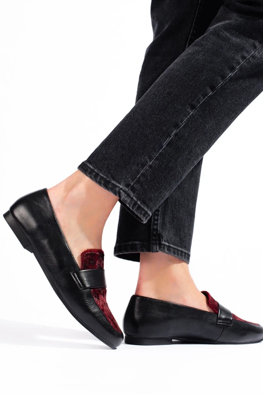 sapatos femininos com pele Shelovet...