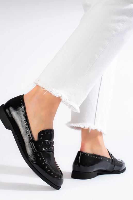 Botins femininos de estilo elegante...