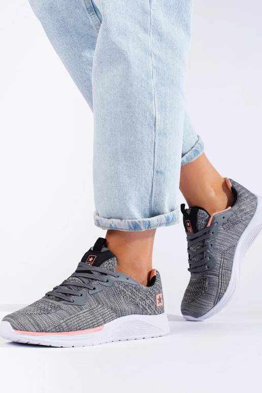 Sapatos Shelovet cinza escuro