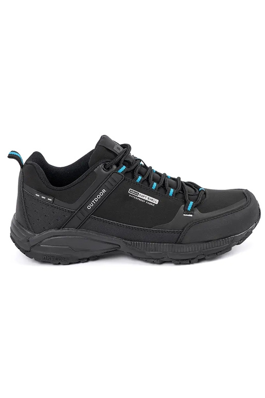 Sapatos masculinos DK cor preta Aqua...