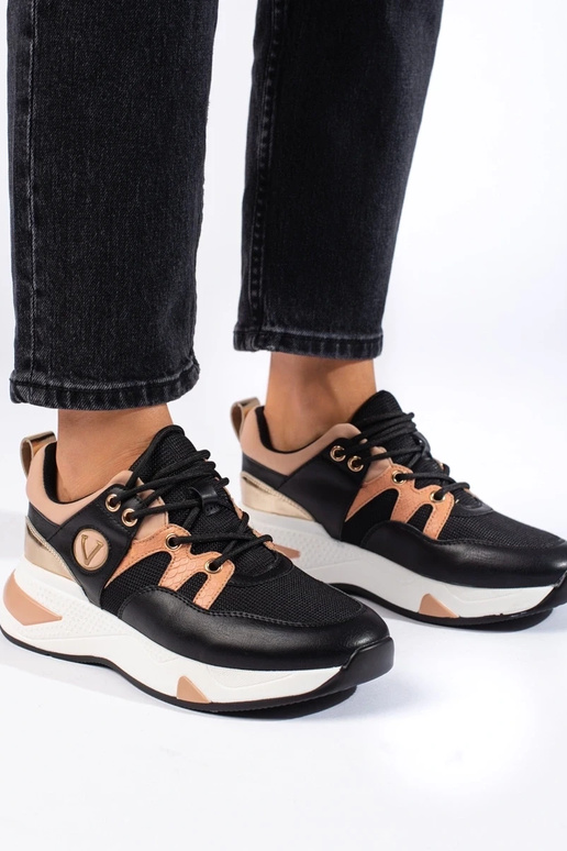 Tênis modelo sapatos Vinceza preto-