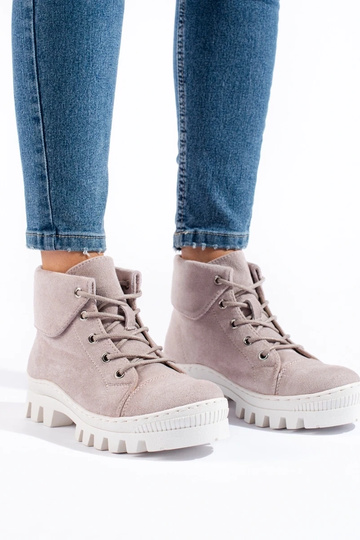 Sapatos femininos roxos... 2