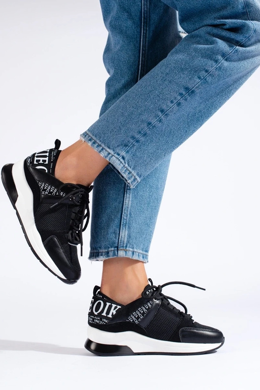 Sapatos casuais femininos Vinceza cor...