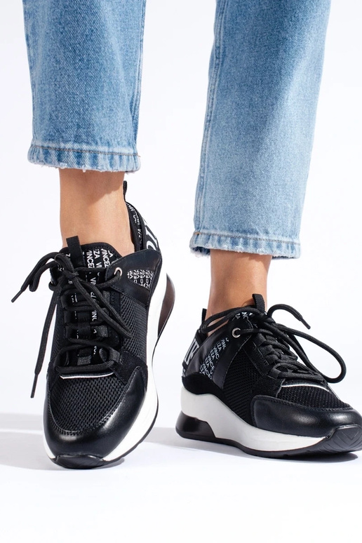 Sapatos casuais femininos Vinceza cor...