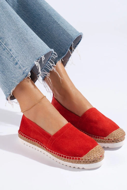 alpercatas plataforma de T. Sokolski em vermelho