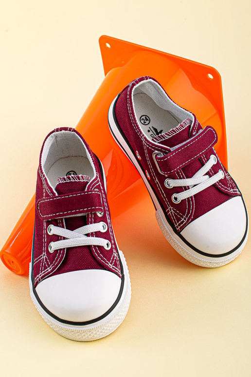 sapatos de lazer Vico cor bordô sapatos de lazer Vico cor bordô