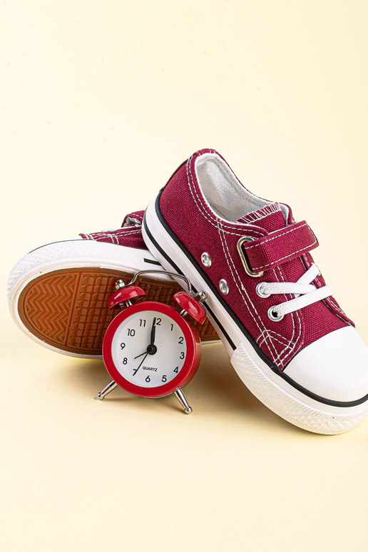 sapatos de lazer Vico cor bordô sapatos de lazer Vico cor bordô