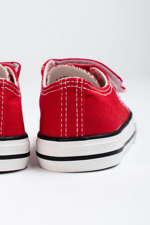 sapatos de lazer Vico cor vermelha sapatos de lazer Vico cor vermelha