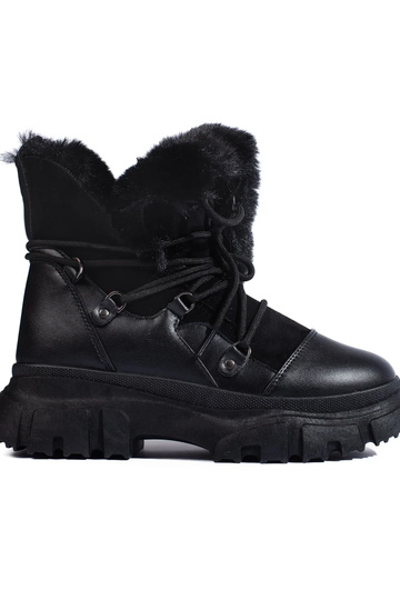 Botas femininas de neve com...