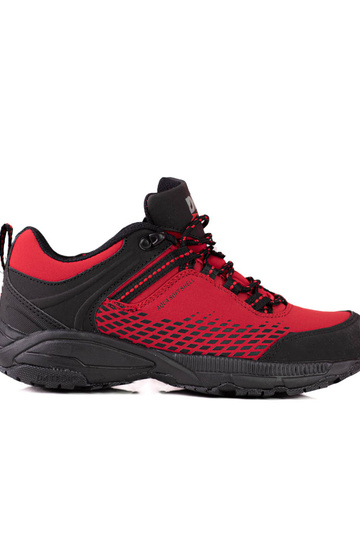 Botas de trekking vermelhas...