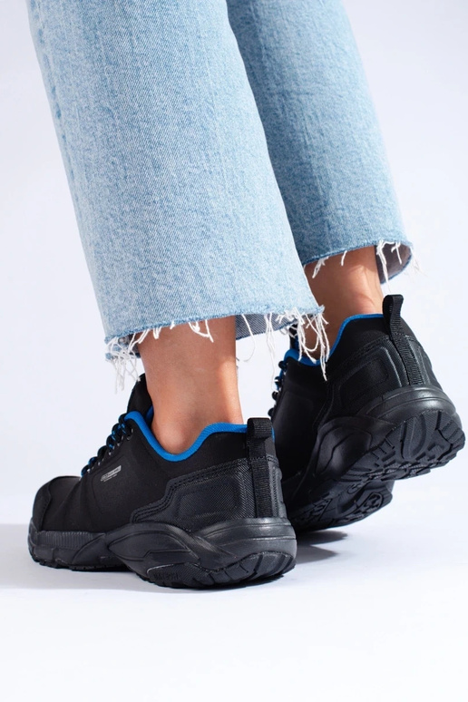 Sapatos de trekking DK preto e azul Sapatos de trekking DK preto e azul