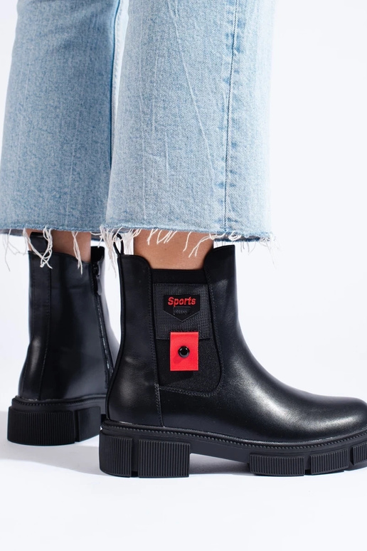 sapatos femininos pretos com plataforma