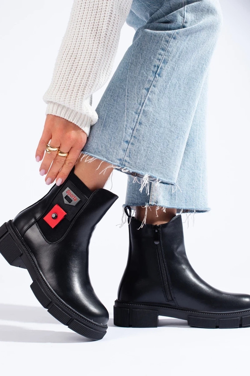 sapatos femininos pretos com plataforma