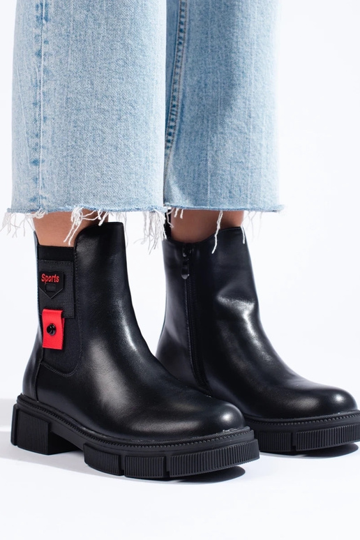 sapatos femininos pretos com plataforma