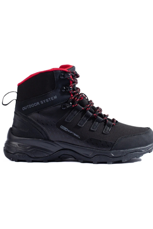 Botas de trekking de cano alto DK pretas