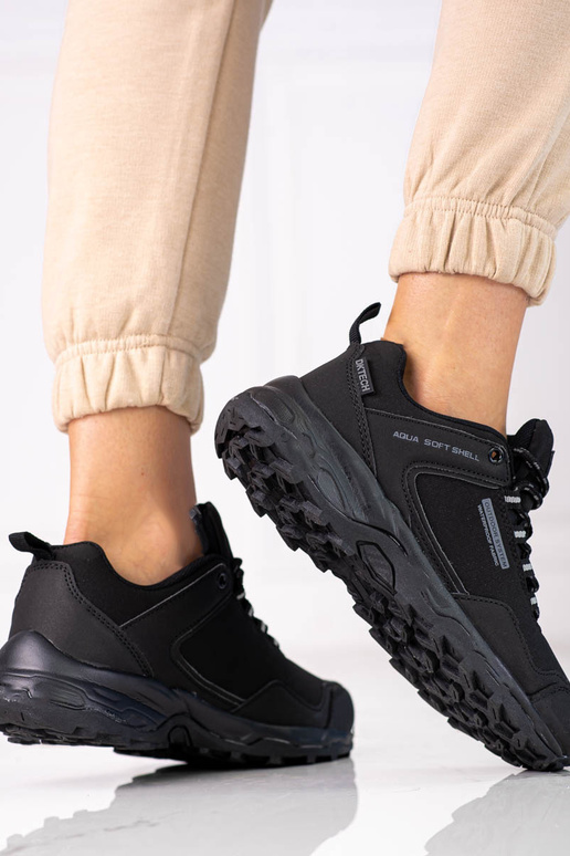 Botas de trekking impermeáveis pretas DK Botas de trekking impermeáveis pretas DK