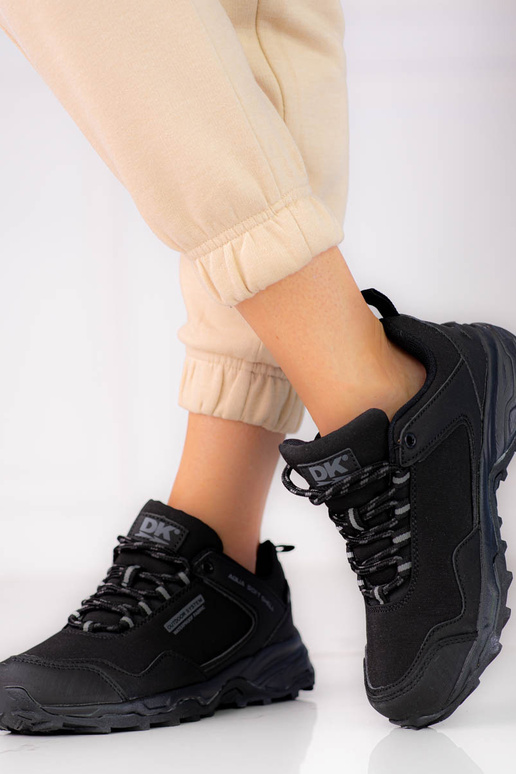Botas de trekking impermeáveis pretas DK Botas de trekking impermeáveis pretas DK