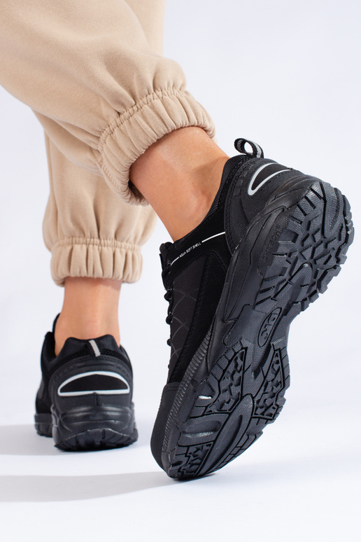 Botas de trekking impermeáveis pretas DK Botas de trekking impermeáveis pretas DK