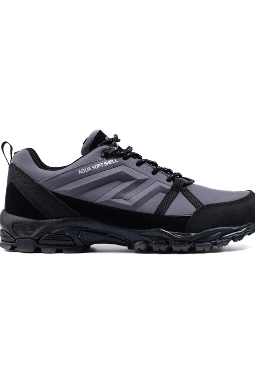 Sapatos de trekking masculinos cinza...