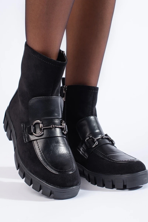 Botas femininas Vinceza pretas