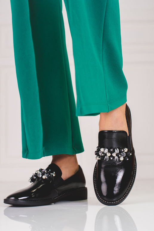 com efeito laca sapatos modelo lords... com efeito laca sapatos modelo lords...