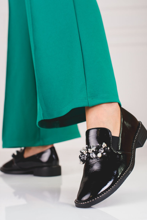 com efeito laca sapatos modelo lords... com efeito laca sapatos modelo lords...