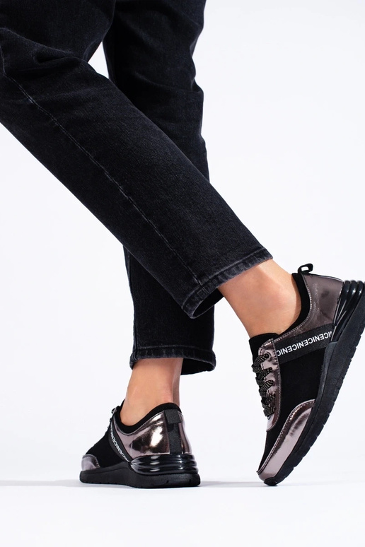 Sapatos esportivos Shelovet cinza Sapatos esportivos Shelovet cinza