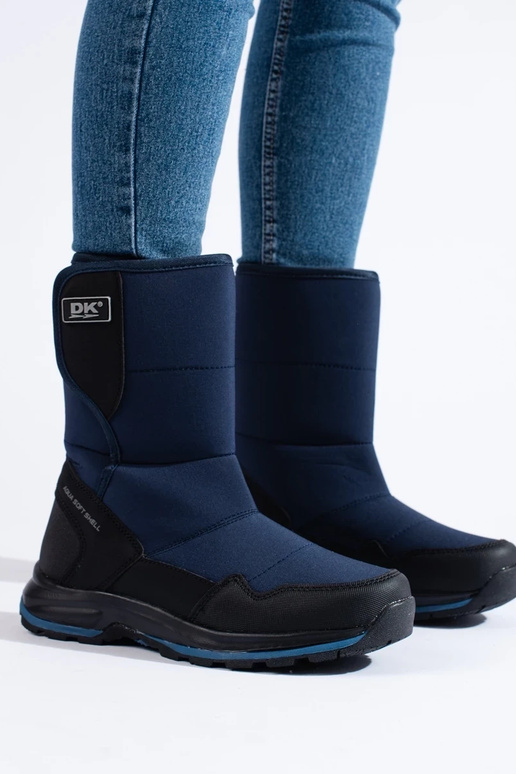 Botas de neve femininas Velcro DK...