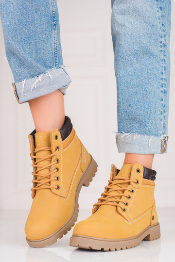 Botas de couro DK camelo 2