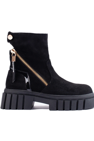 Botas femininas de camurça...