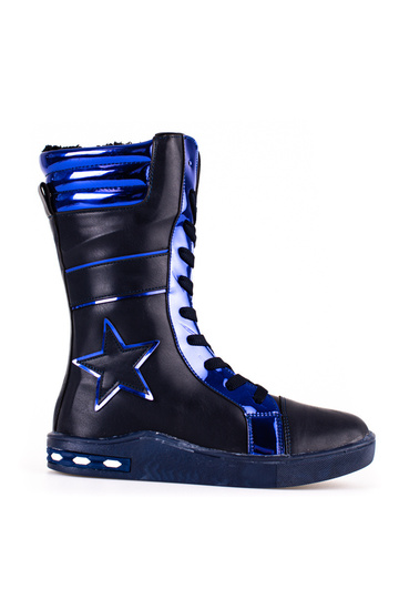 Botas de couro para meninas...