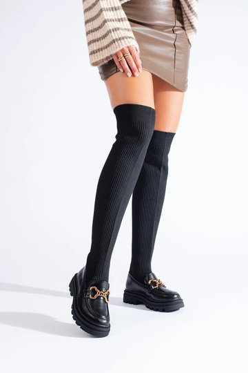 botins pretos com cano... 2