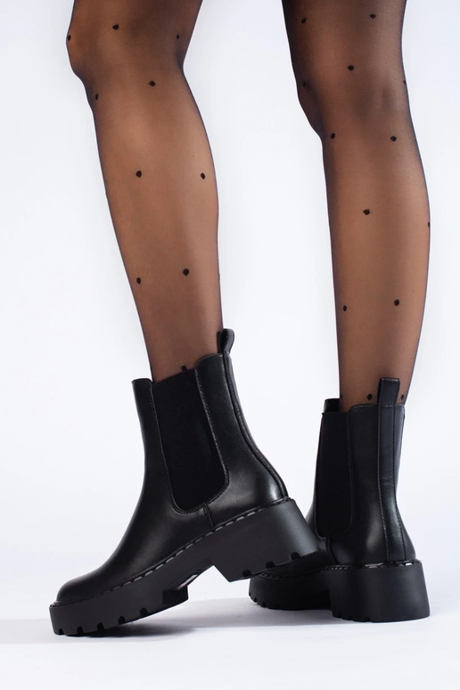 Botas Chelsea com plataforma de...